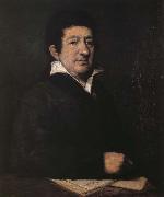 Francisco Goya Leandro Fernandez de Moratin France oil painting artist